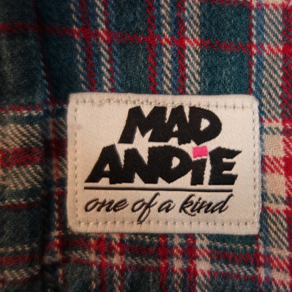 San Jose Sharks One-of-a-Kind Custom Handcraft NY Flannel (Unisex - Men's L) - Picture 3 of 9